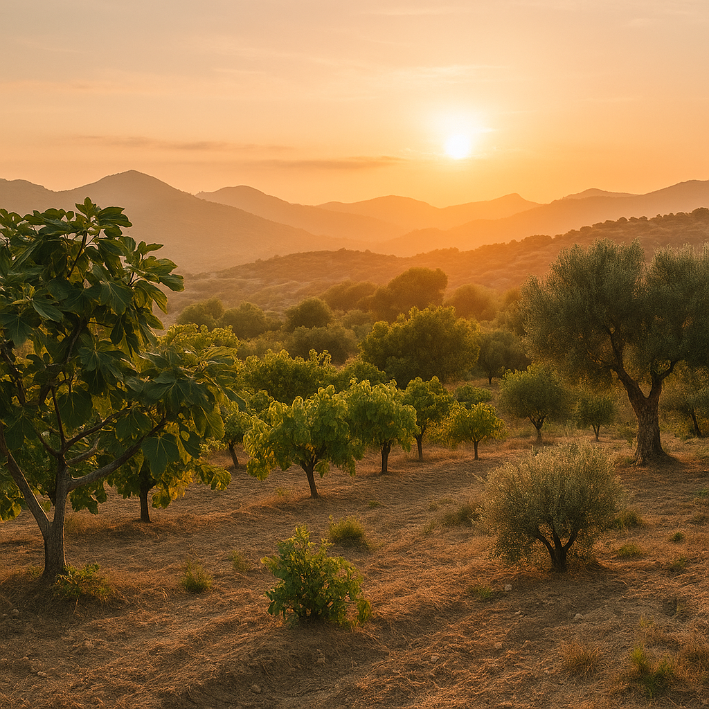 MUTO – Botanical Painting with Olive Leaf and Natural Root – LIMITED EDITION